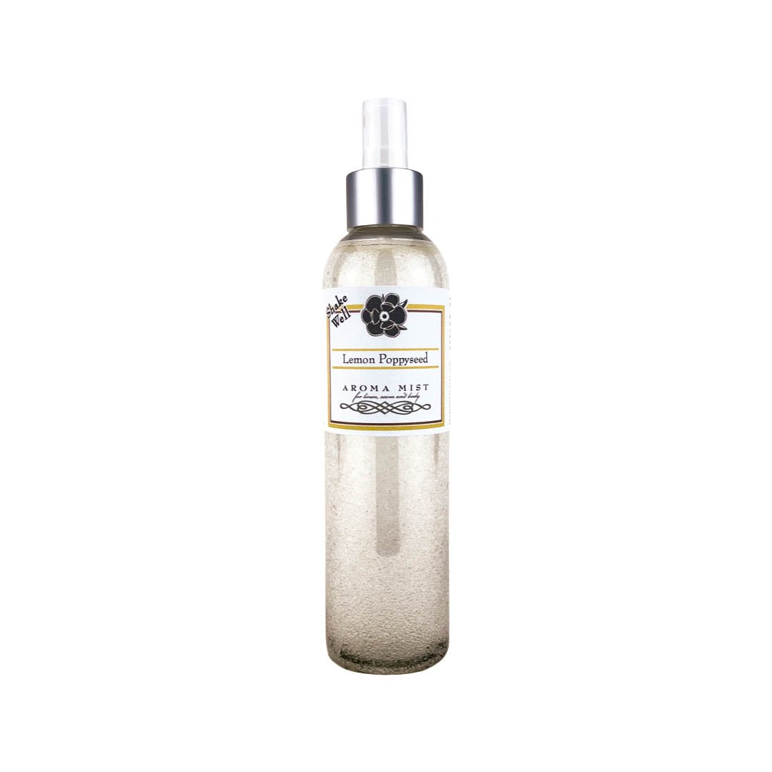 kiss me in the garden body oil spray Lemon Poppyseed 8oz Aroma Mist
