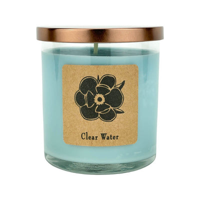 Clear Water 10oz Soy Candle