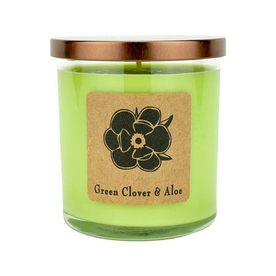 Green Clover & Aloe 10oz Soy Candle