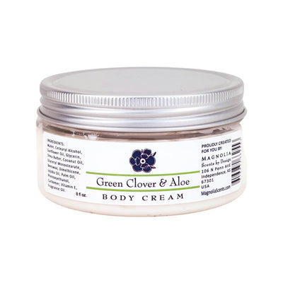 Green Clover & Aloe 8oz Body Cream